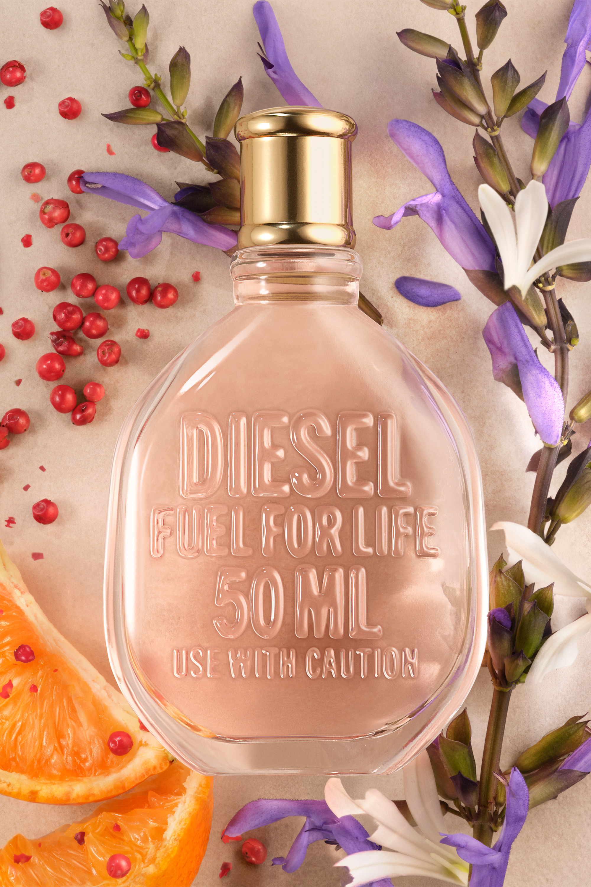 Diesel - FUEL FOR LIFE WOMAN 50ML, Woman's Fuel For Life Elle, 50ml, Eau De Toilette in Generic - 3