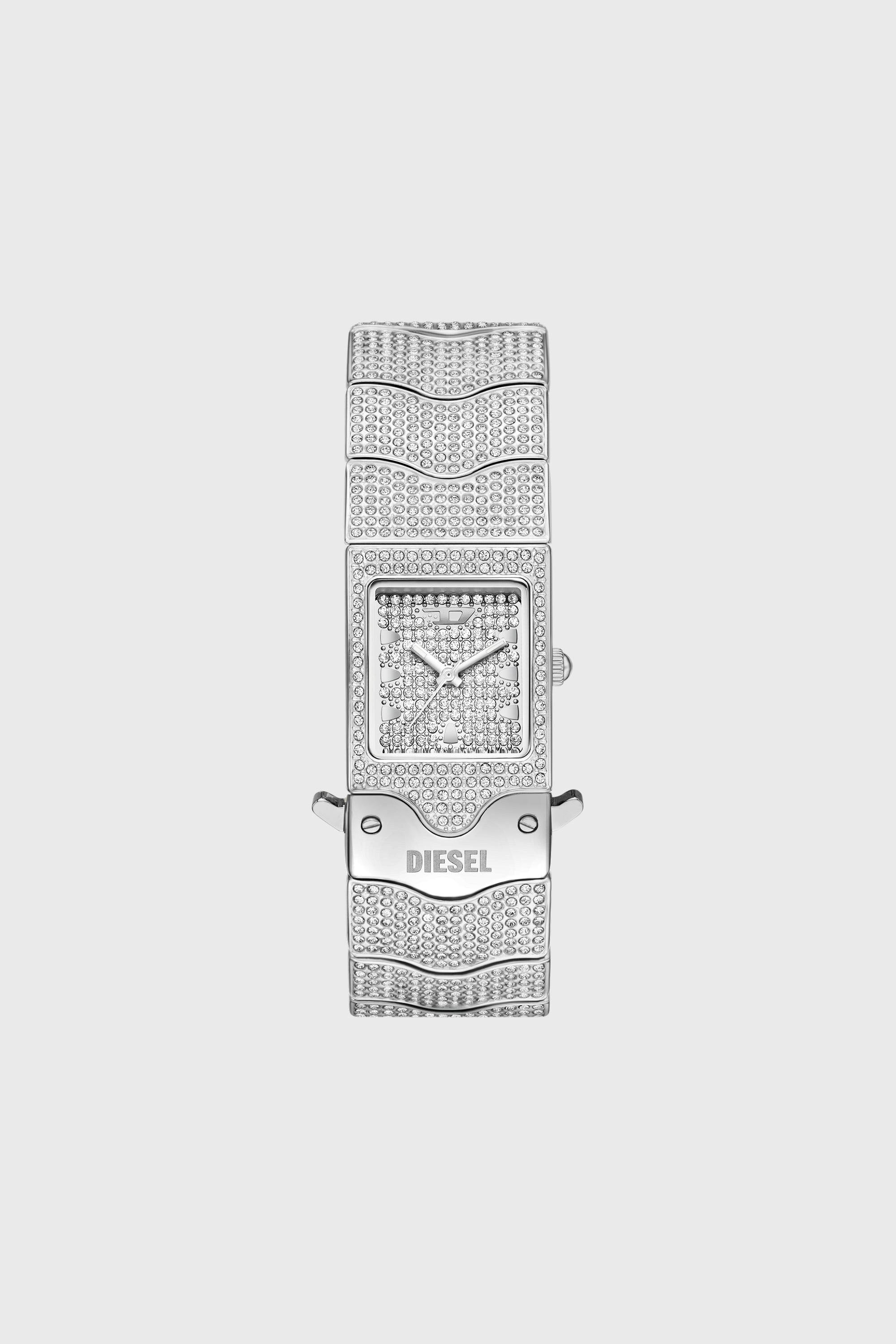 Closer limited edition stainless steel pav&eacute; watch