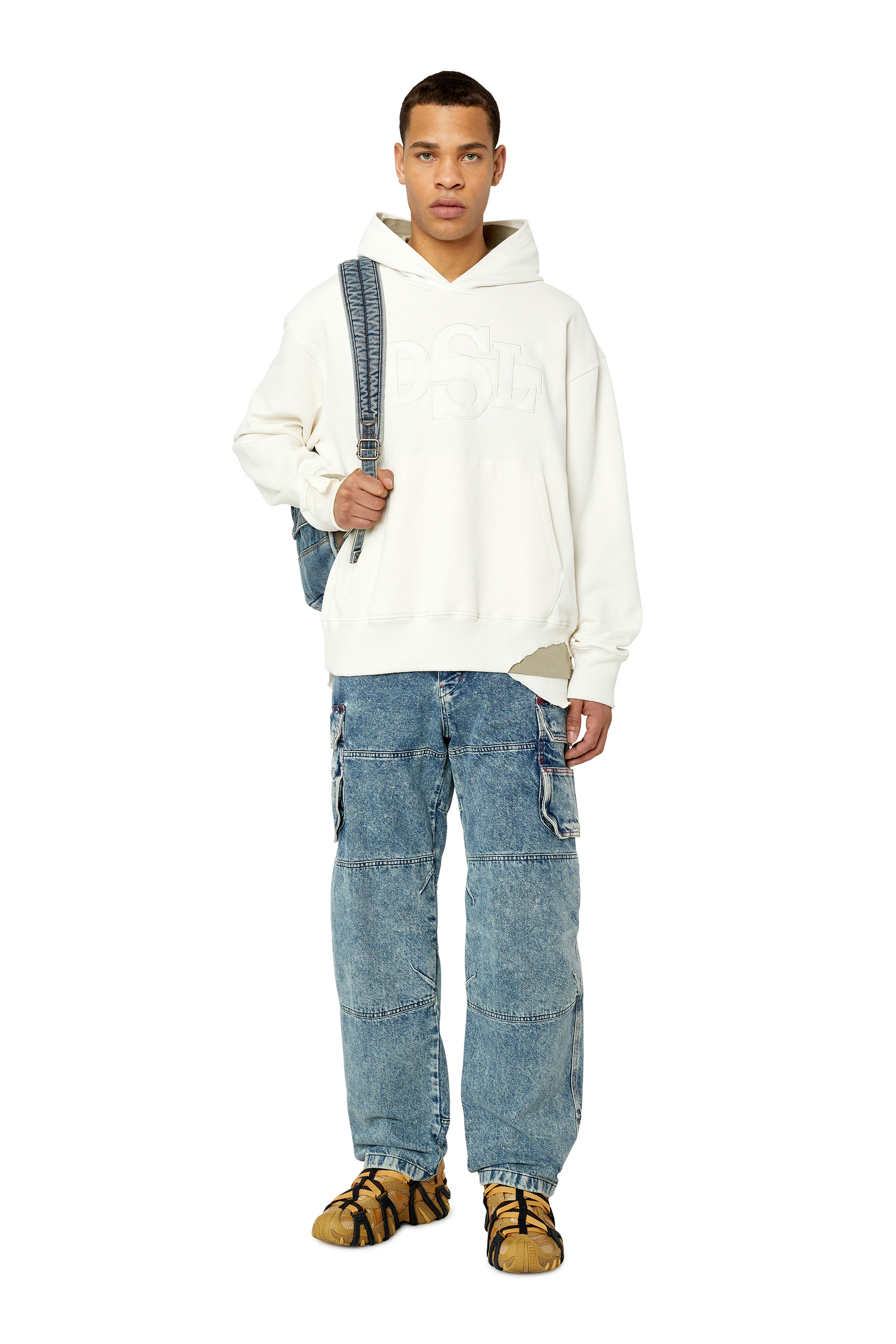 Diesel - D-Fish 0EMAN Straight Jeans, Medium blue - Image 4