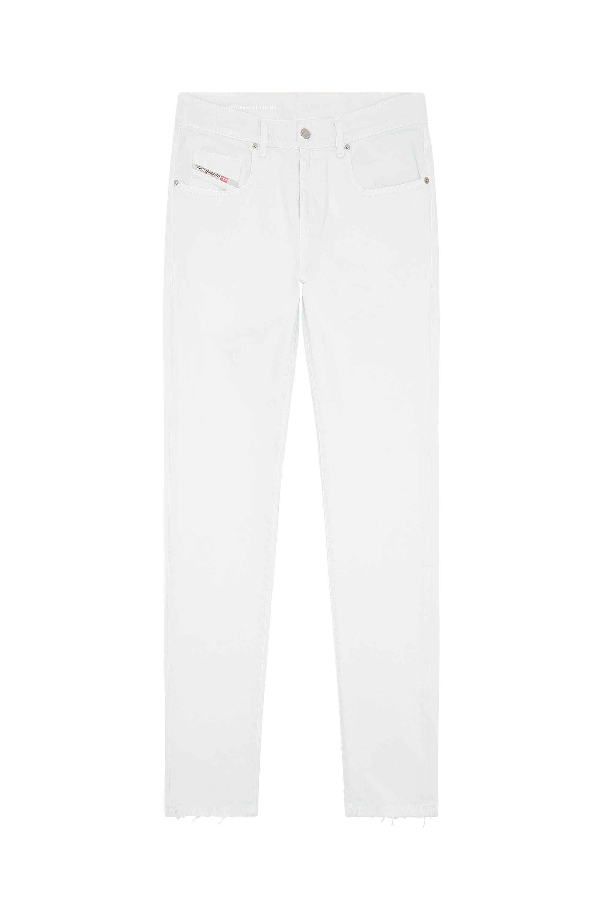 Diesel - Slim Jeans 2019 D-Strukt 09F26, White - Image 3