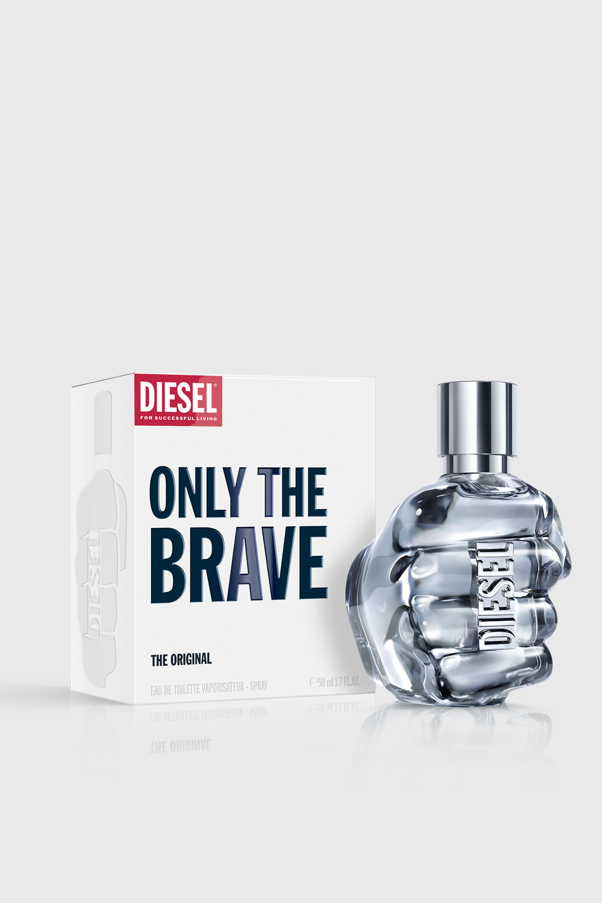 Diesel - ONLY THE BRAVE 50ML, Man's Only The Brave 50ml, 1.7 FL.OZ., Eau de Toilette in White - 2