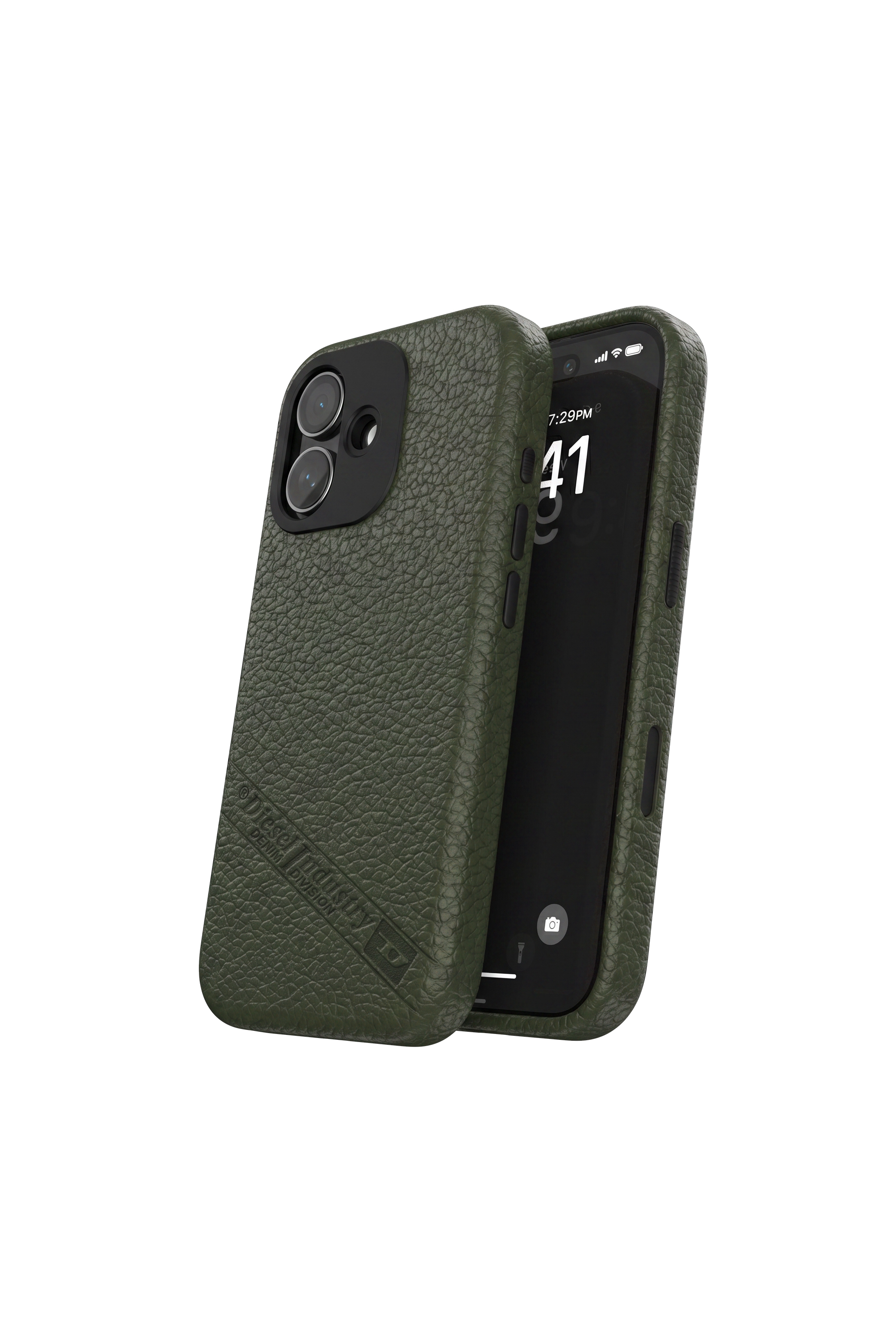 Diesel - 60646 MOULDED CASE, Unisex's Flag D case with MagSafe for iPhone 17 in Dark Green - 3