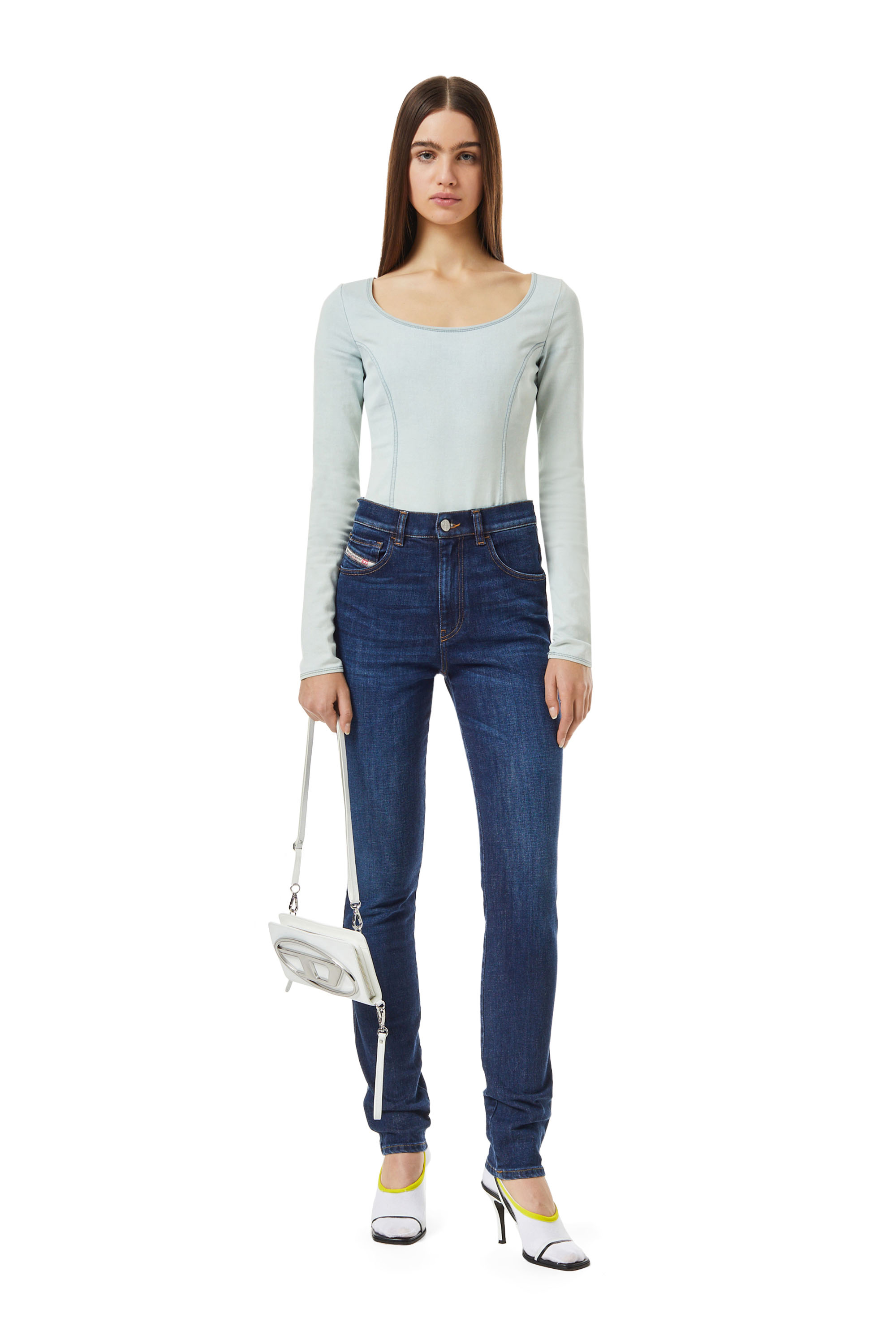 Diesel - 1994 09B90 Straight Jeans, Dark Blue - Image 5