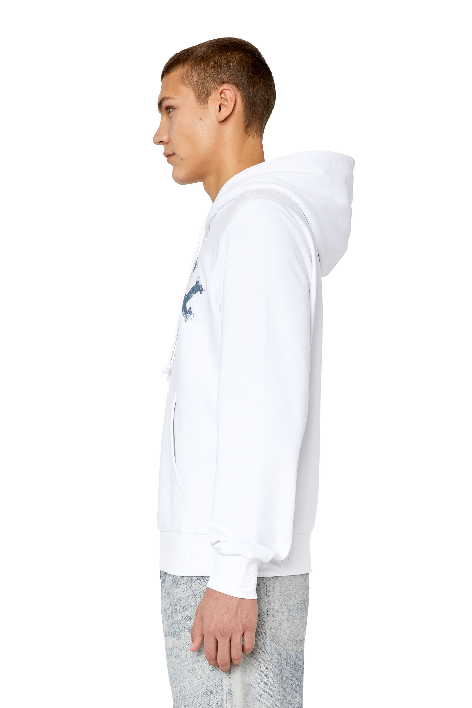 Diesel - S-GINN-HOOD-K30, White - Image 6