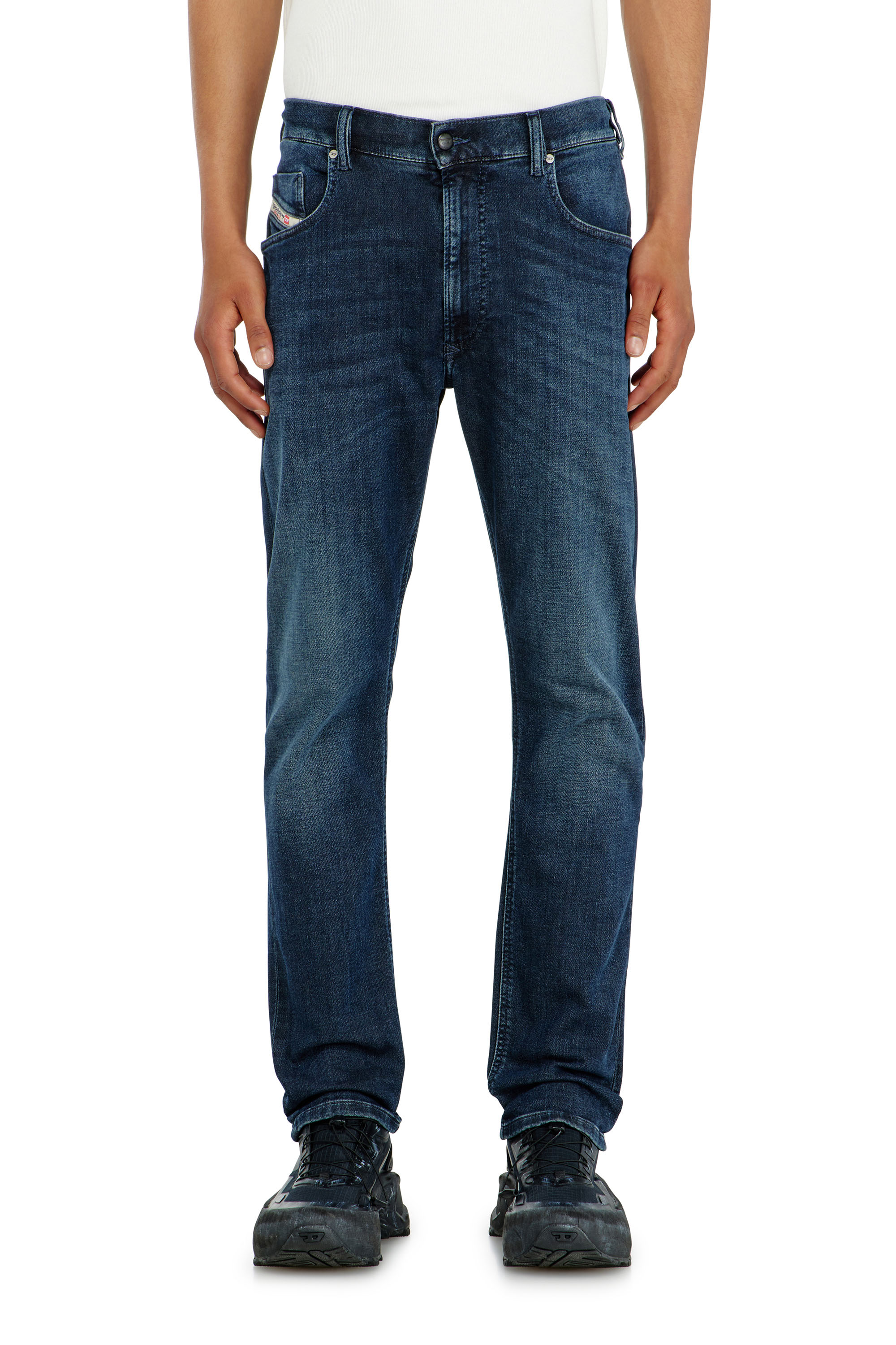 Diesel - Man's Regular 2032 D-Krooley-BW Joggjeans&reg; 09P94, Dark Blue - 2
