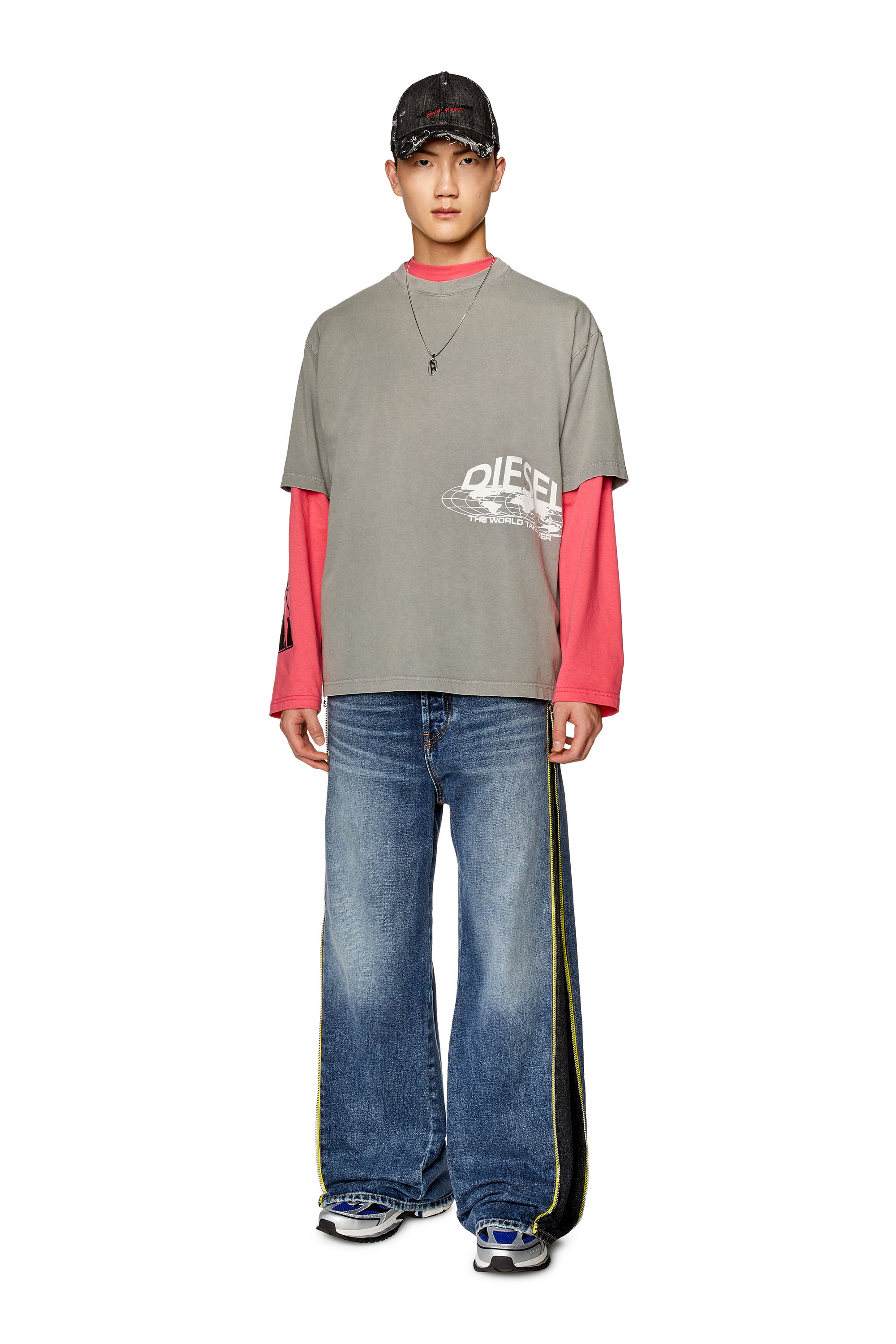 Diesel - D-Rise 007R9 Straight Jeans, Medium blue - Image 4