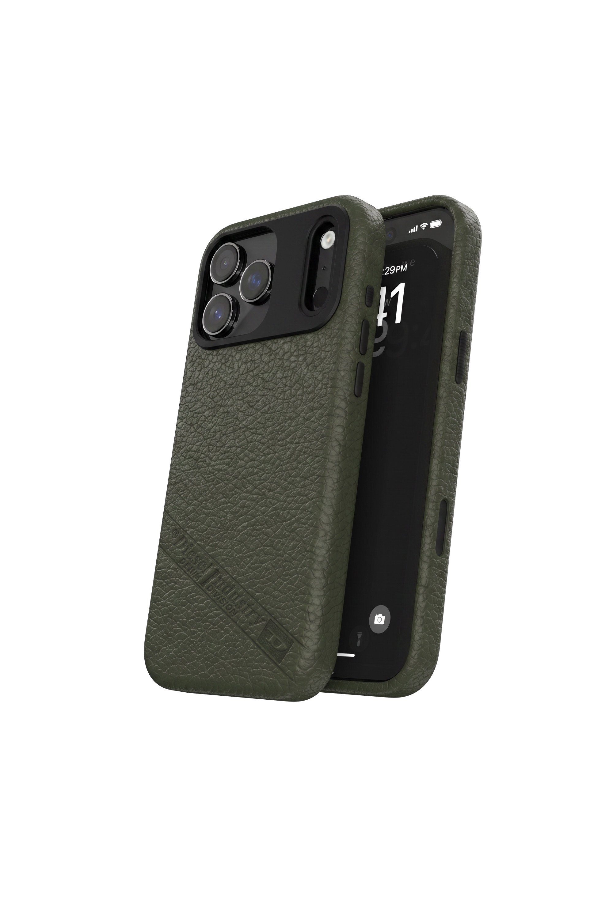 Diesel - 60648 MOULDED CASE, Unisex's Flag D case with MagSafe for iPhone 17 Pro Max in Dark Green - 3