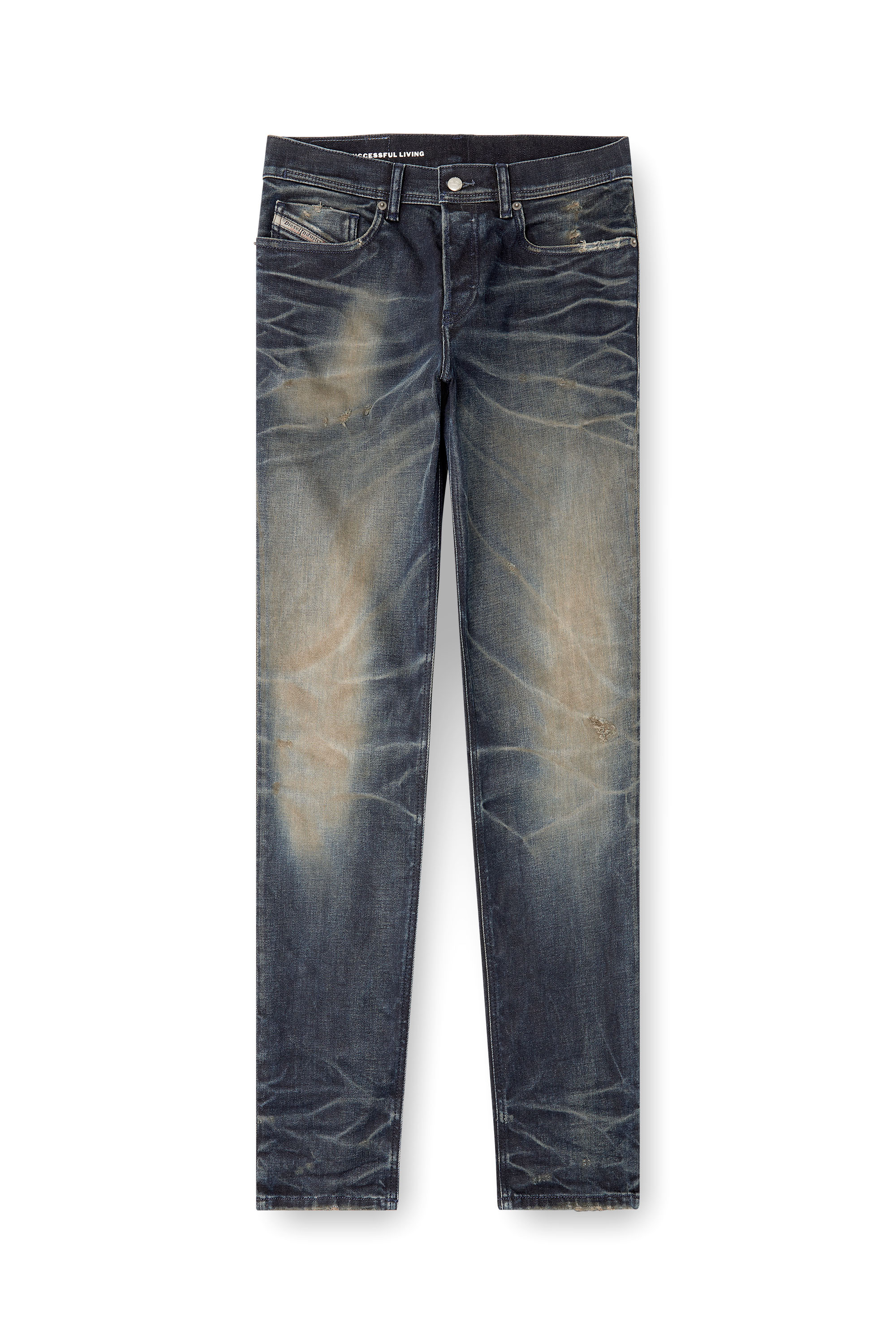 Diesel - Man's Regular Jeans 2023 D-Finitive 09M46, Dark Blue - 3