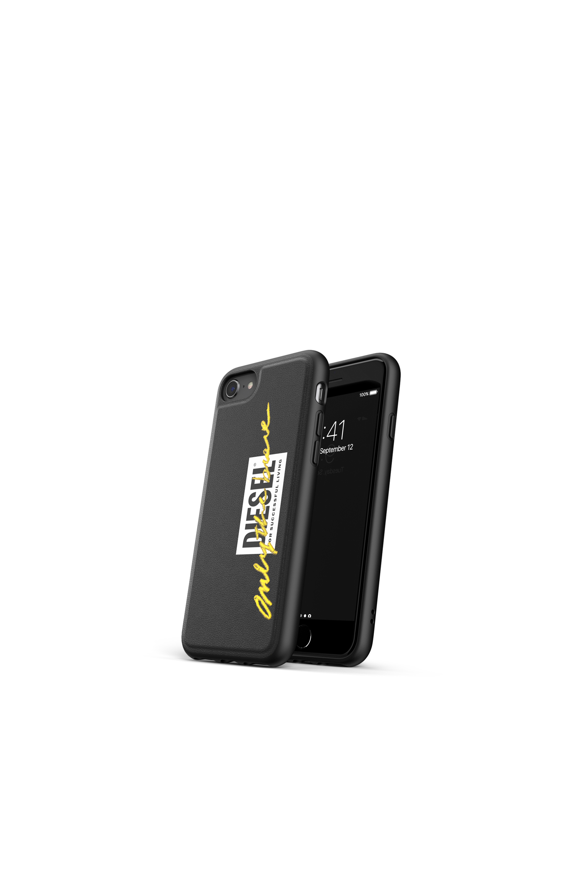 Diesel - 41984 STANDARD CASE, Unisex's Diesel Core Moulded Case for IPhone 6/6s/7/8/SE in Black - 3