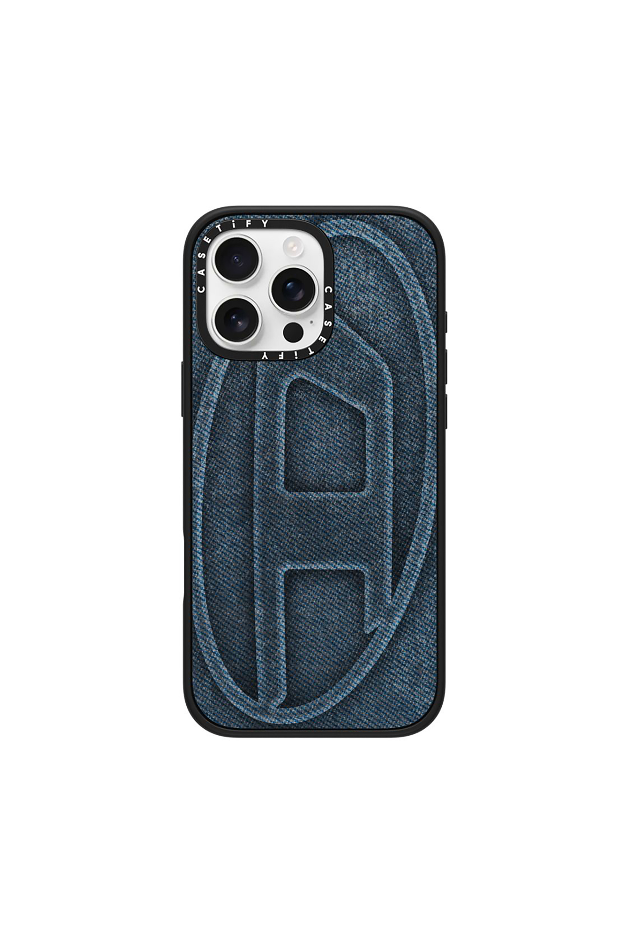 Diesel - 60582 MOULDED CASE, Unisex's Oval D impact case for iPhone 16 Pro Max in Blue - 1