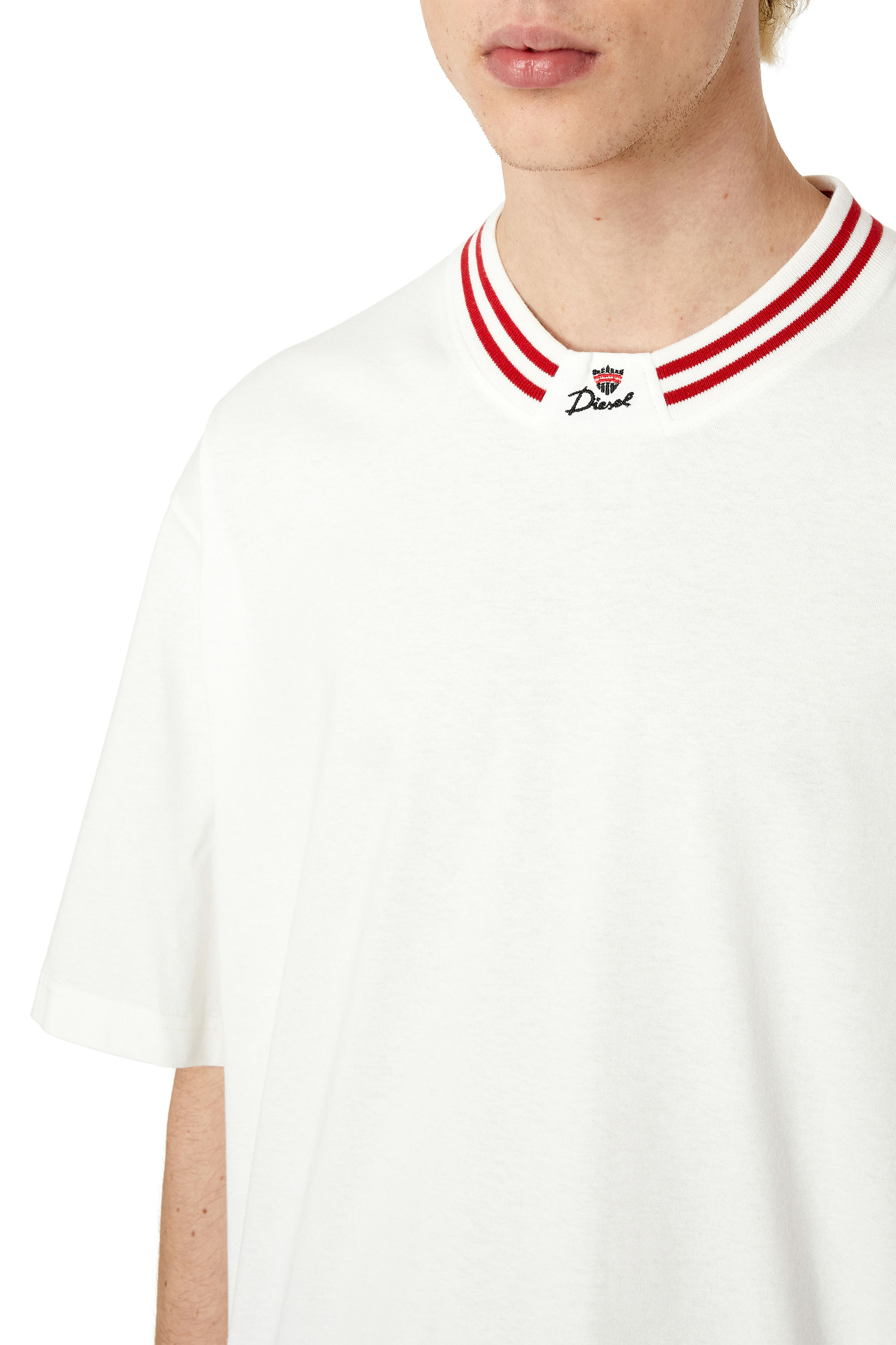 Diesel - T-KROWN, White - Image 5