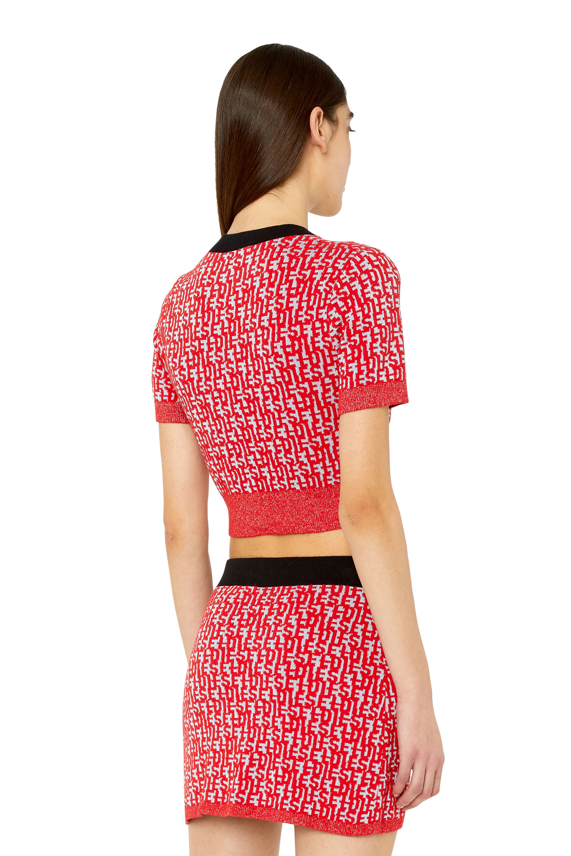Diesel - M-ATHILDE, Grey/Red - Image 4