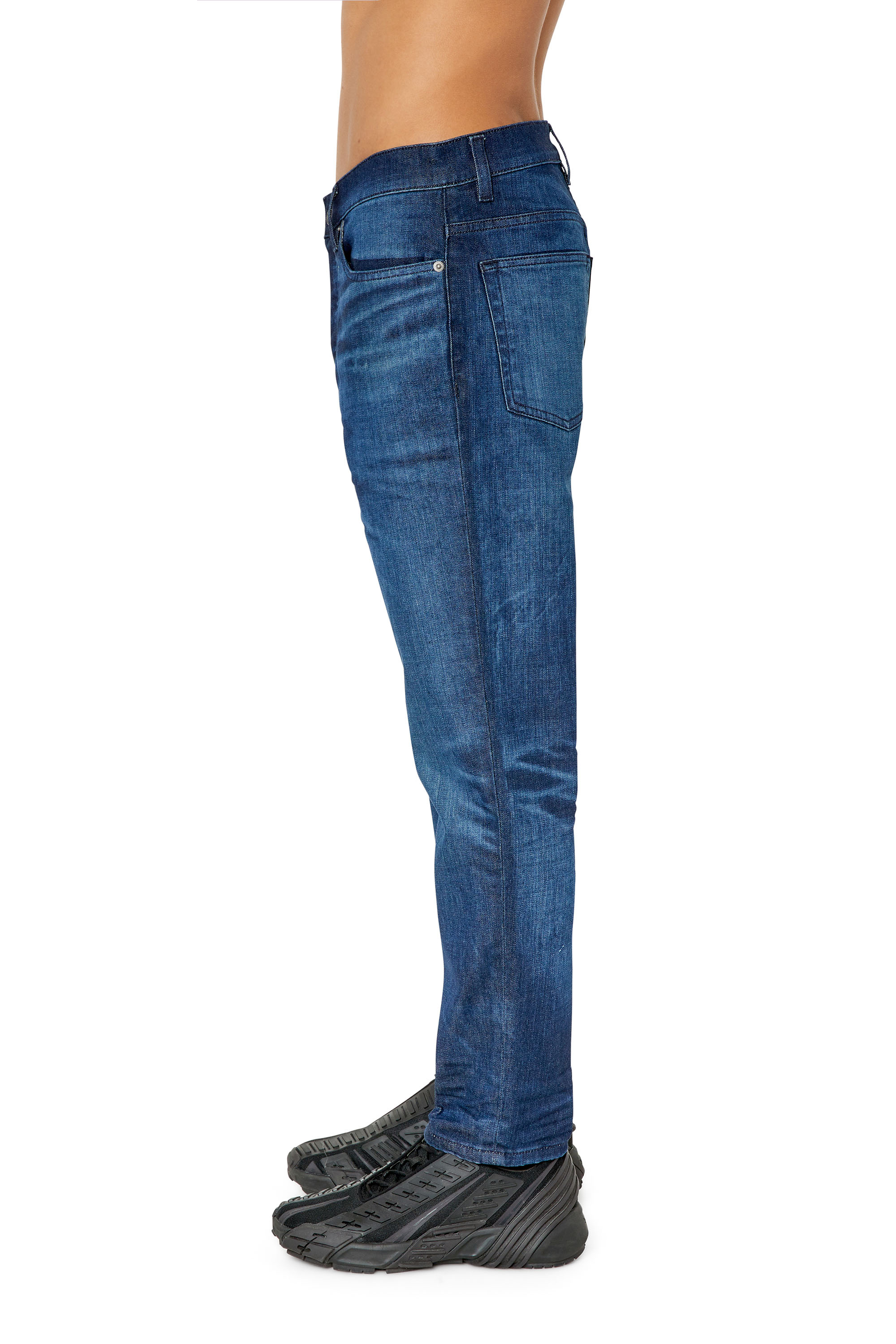 Diesel - 2005 D-Fining 0TFAT Tapered Jeans, Dark Blue - Image 4