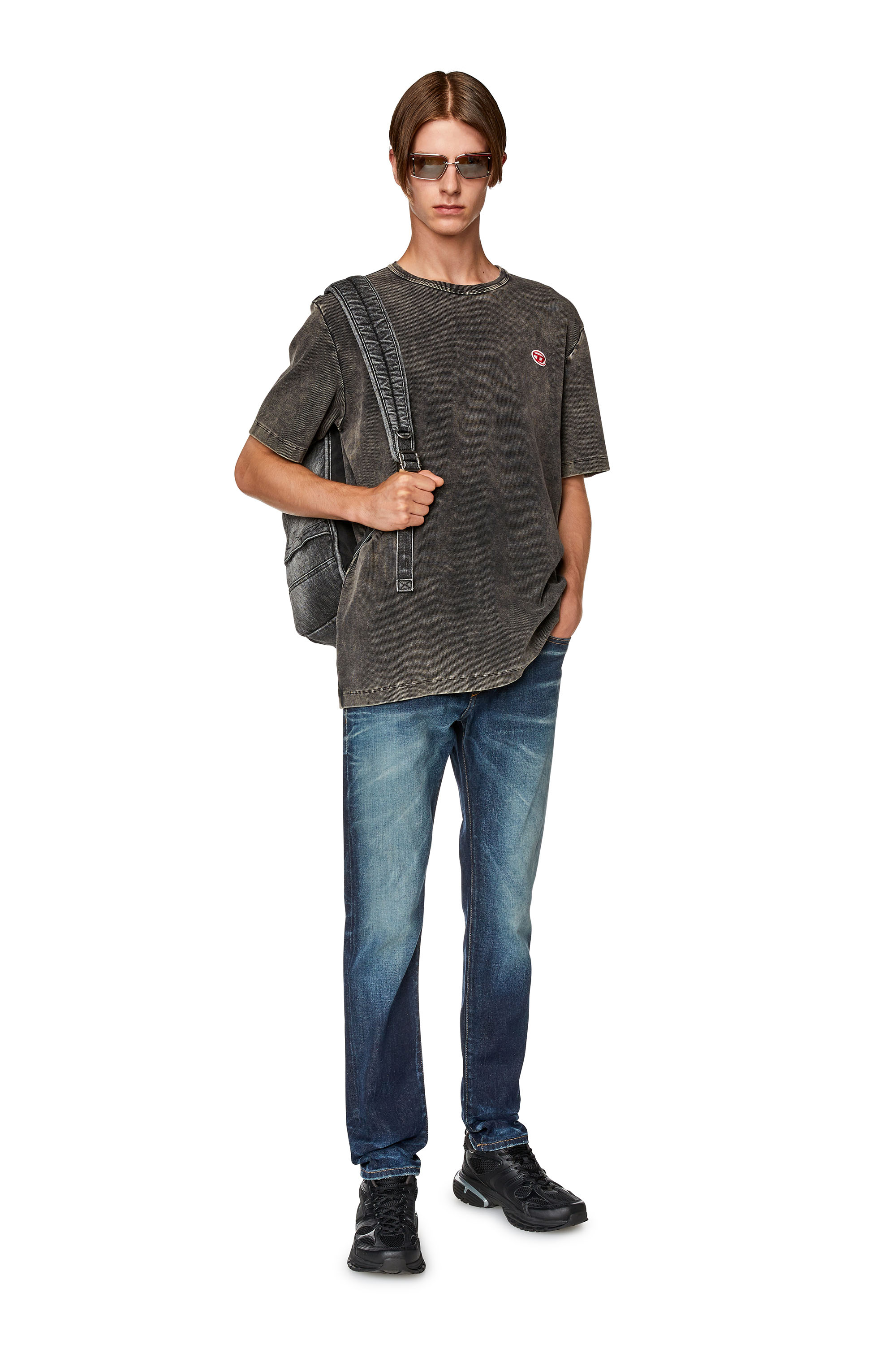 Diesel - Slim Jeans 2019 D-Strukt 09G29, Dark Blue - Image 1