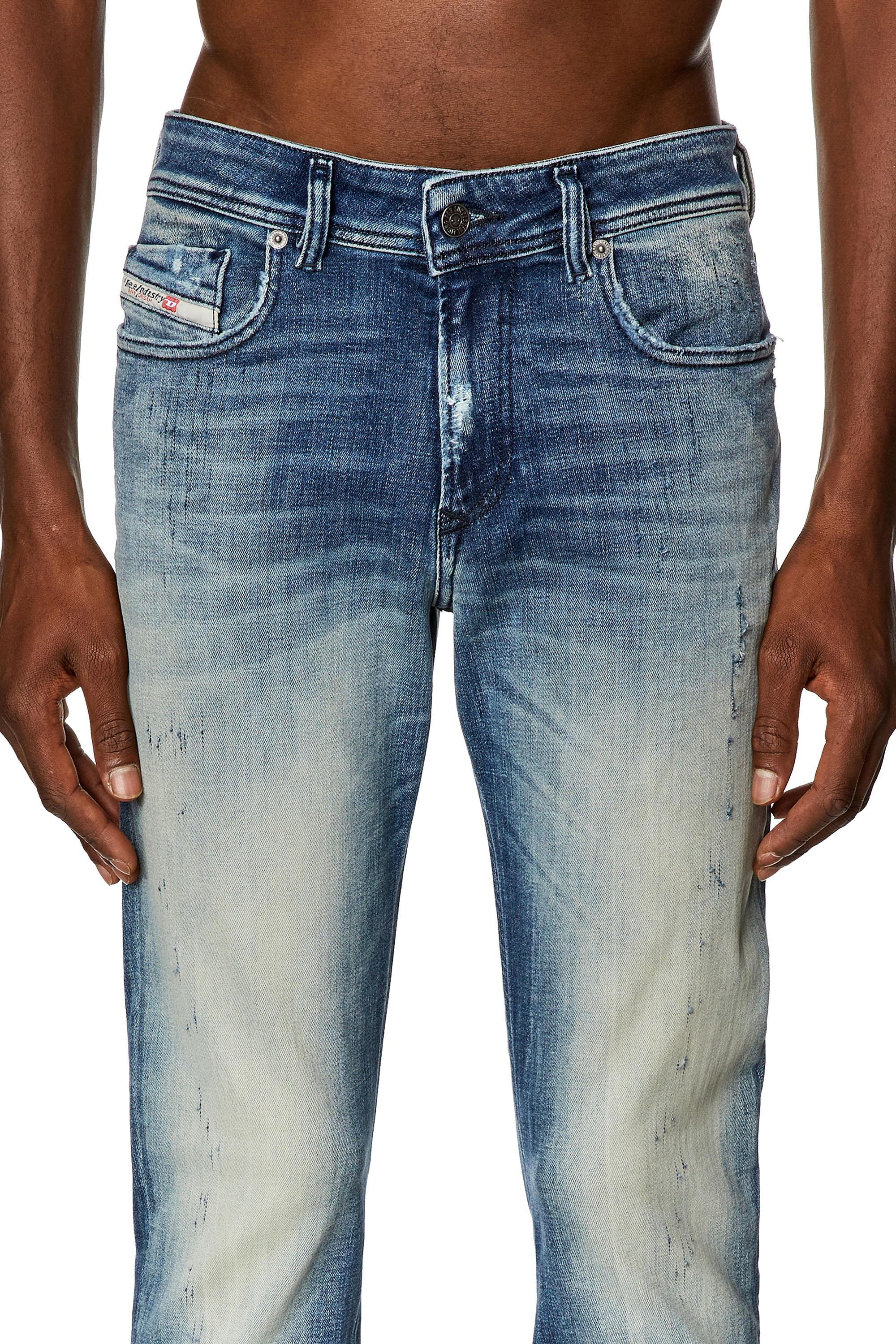 Diesel - Skinny Jeans 1979 Sleenker 09G87, Dark Blue - Image 4