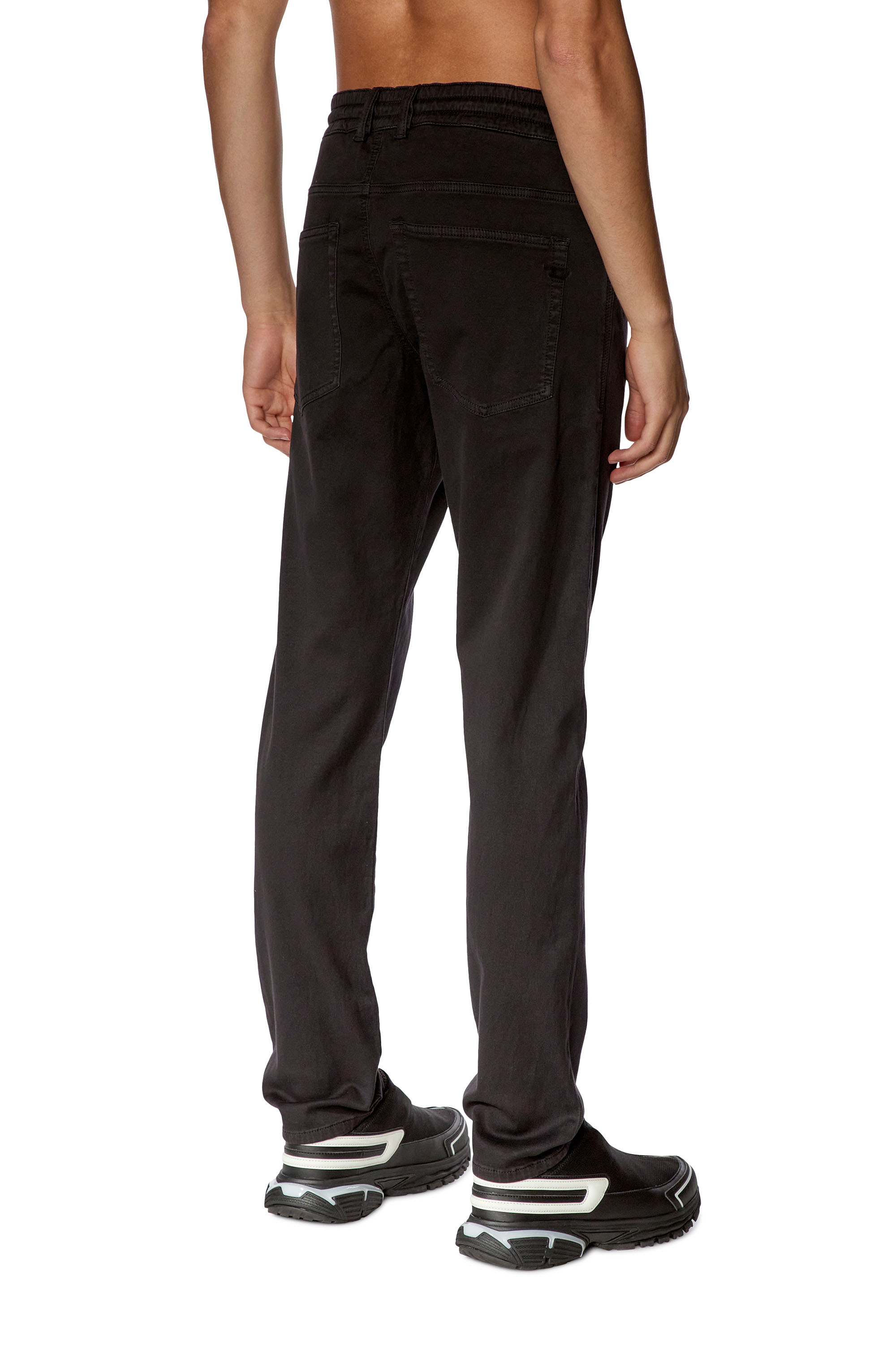 Diesel - Tapered 2030 D-Krooley Joggjeans® 068DY, Black - Image 3