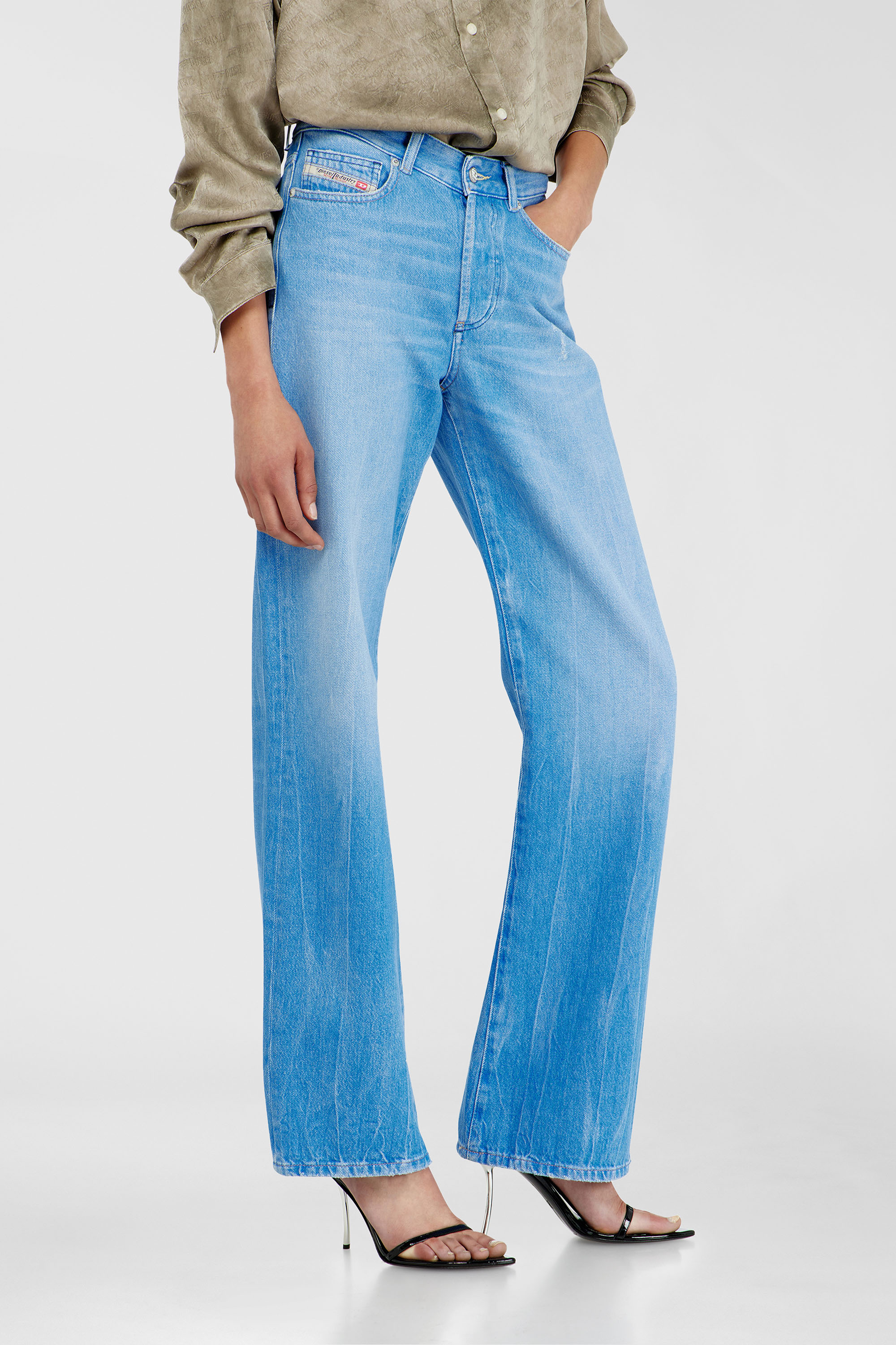 Diesel - Woman's Regular Jeans 1971 D-Sent 09P88, Light Blue - 7