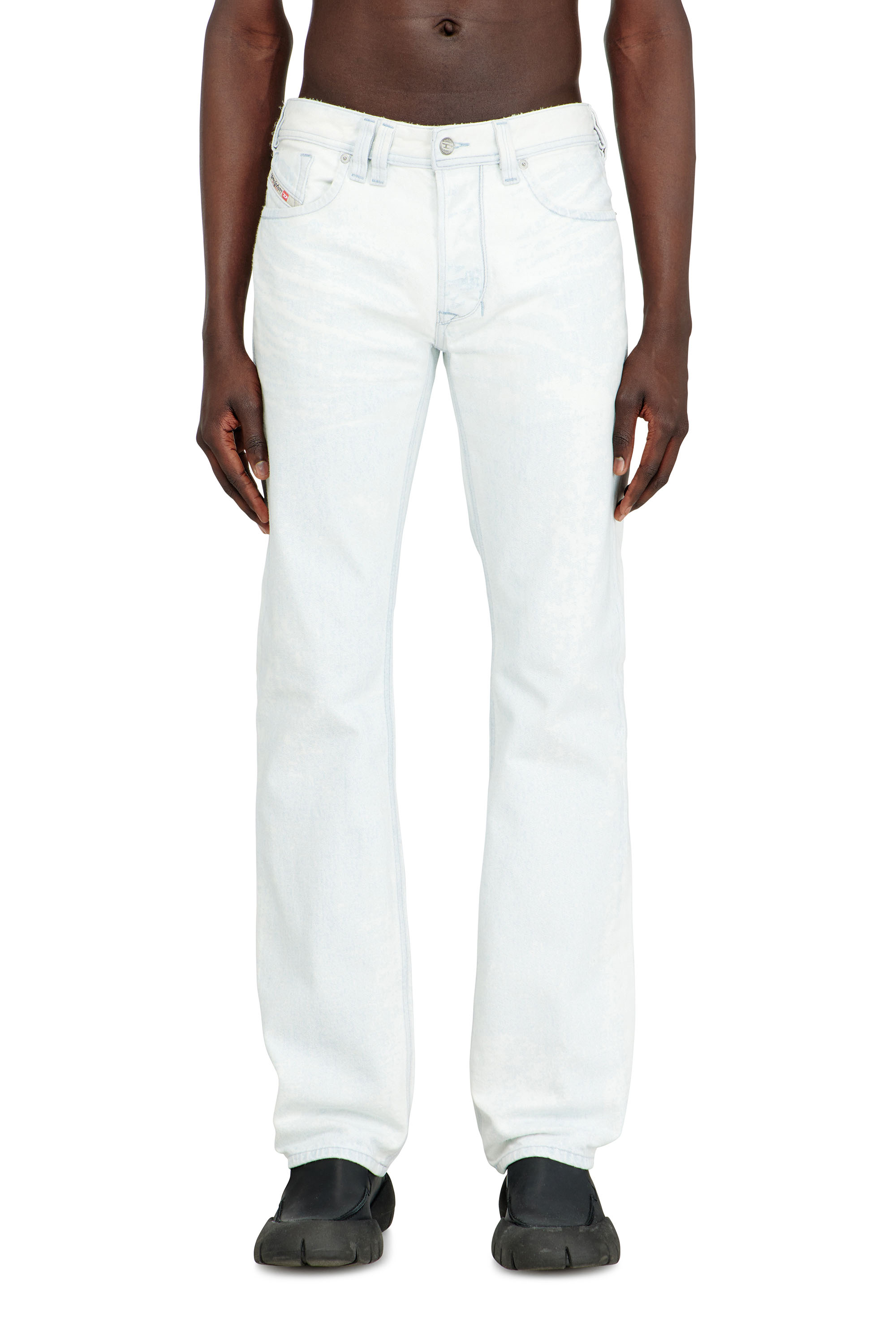 Diesel - Man's Regular Jeans 1985 Larkee 09Q16, Light Blue - 3