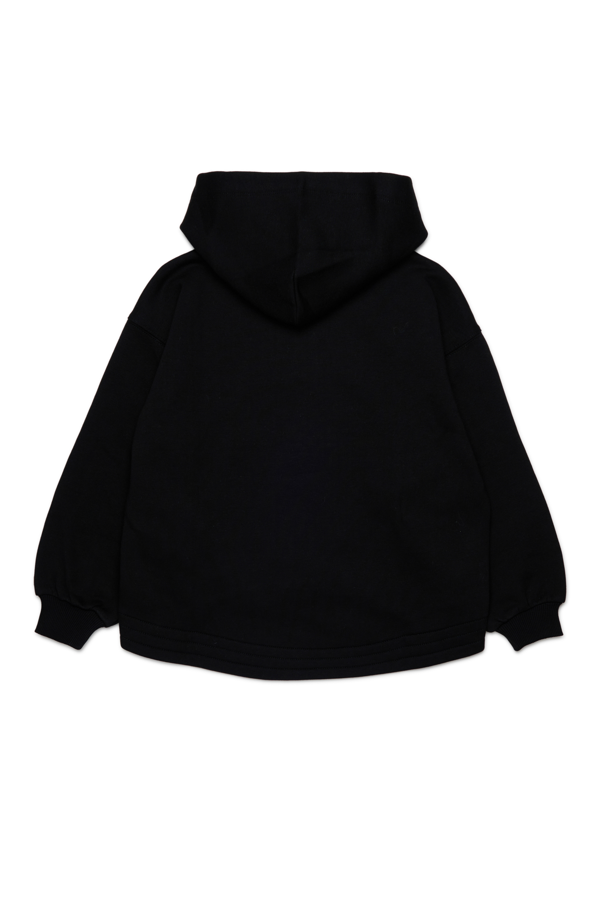 Diesel - STRISTANA, Woman's Cotton zip-up hoodie in Black - 2