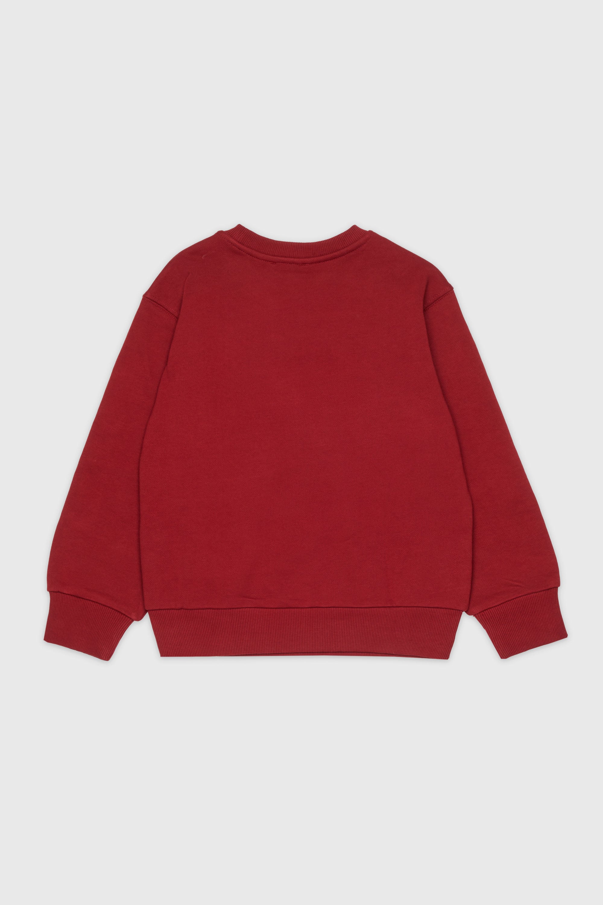 Diesel - SXGIN OVER, Unisex's Sweatshirt small logo patch in Red - 2