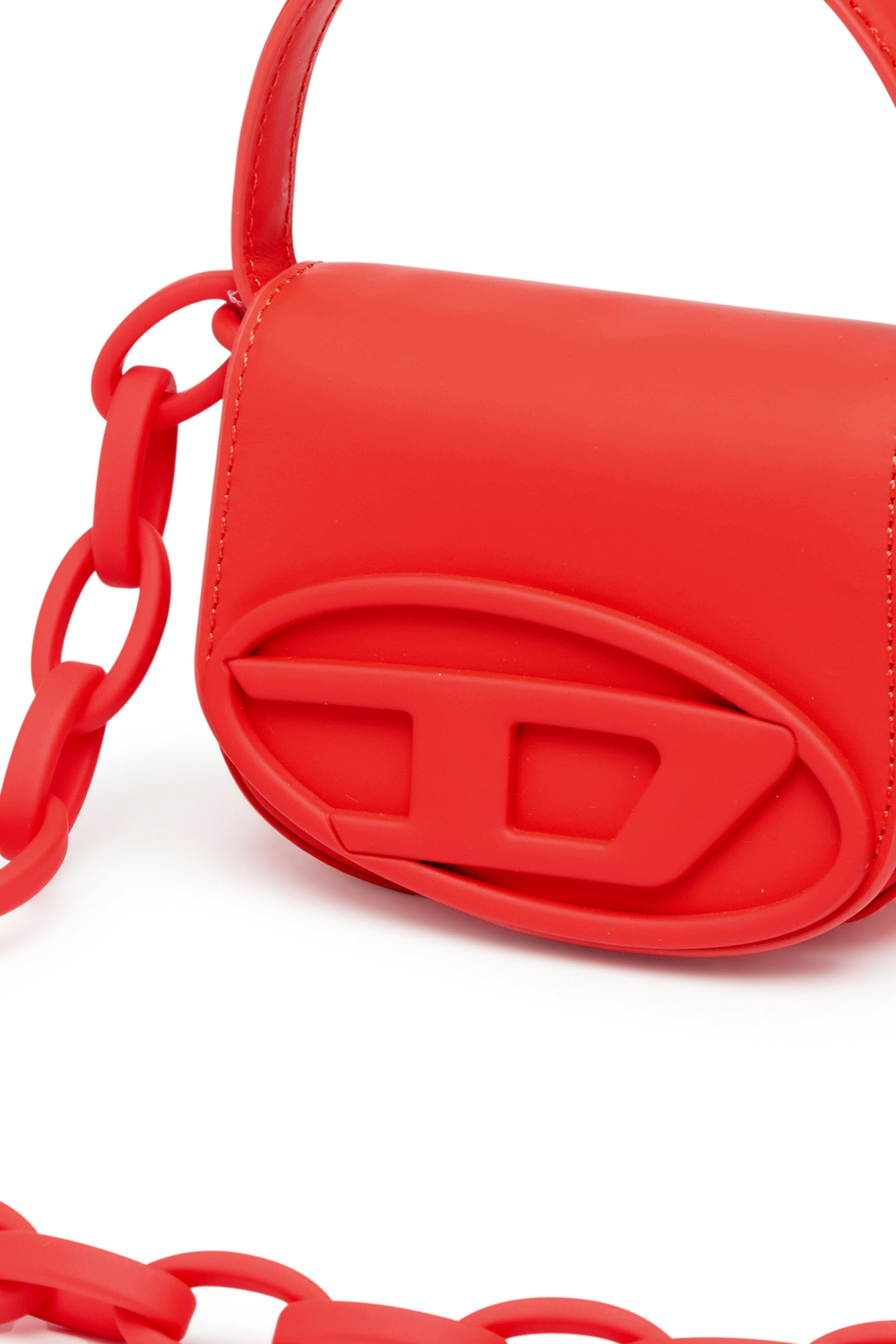 Diesel - 1DR XS, Woman's 1DR Xs-Iconic mini bag in matte leather in Red - 6