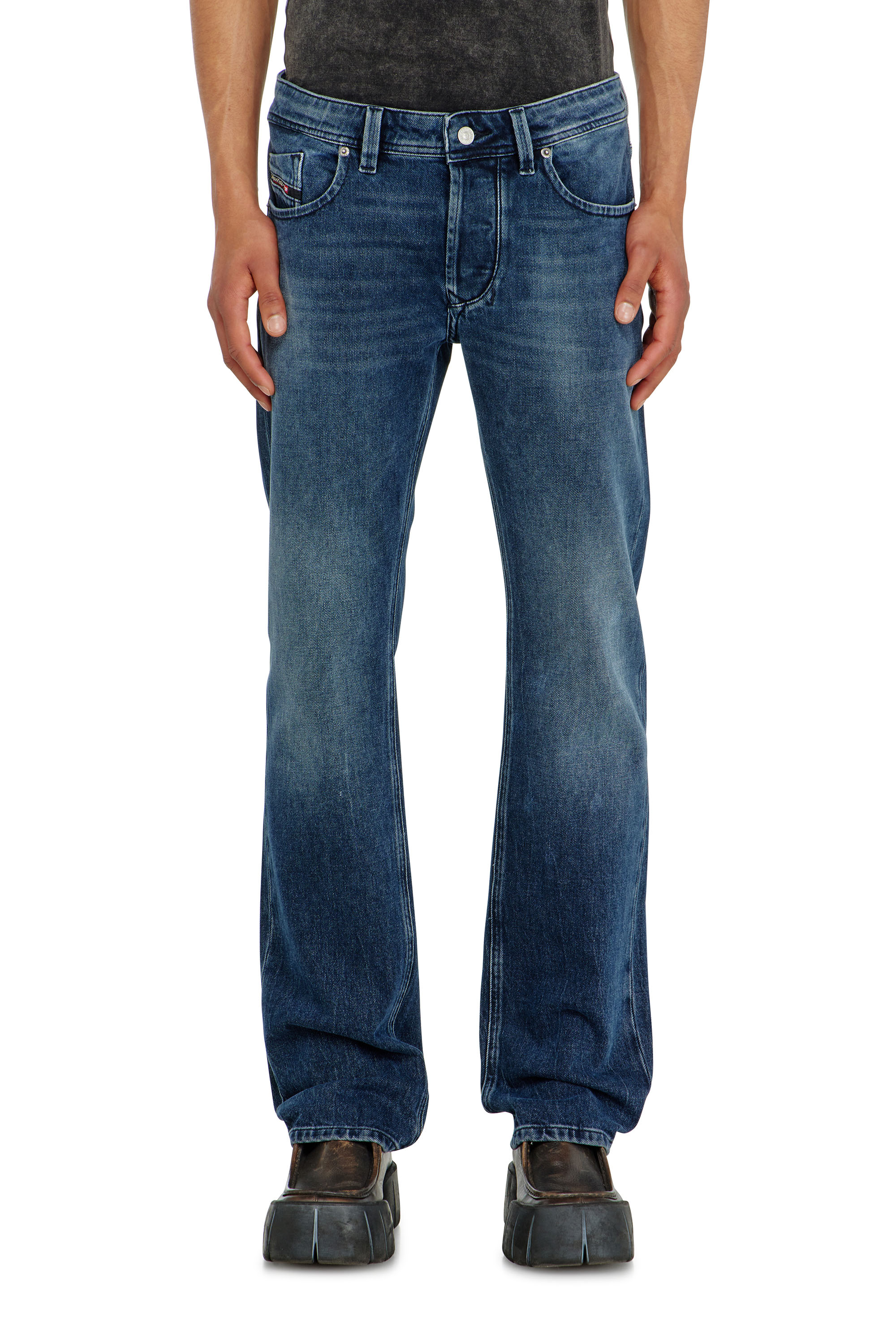 Diesel - Man's Regular Jeans 1985 Larkee 0KBBM, Dark Blue - 1